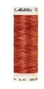 Spule Poly Sheen Multi Fire Flames, bunt mit Orangerot, Rot und Kupfer